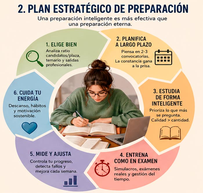 ¿De qué depende aprobar una oposición? Lo que dicen los estudios